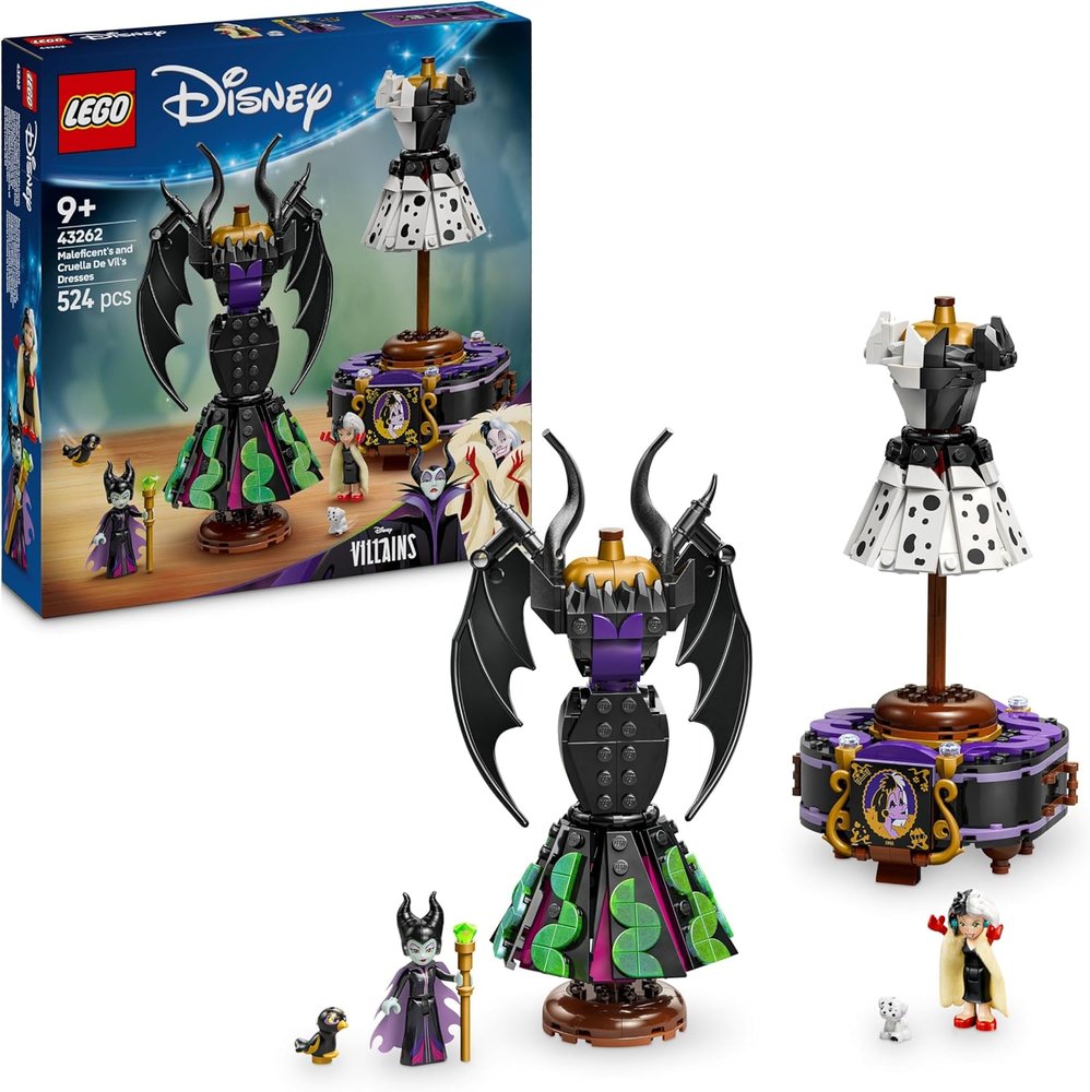 LEGO TRAJES DE MALEFICA Y CRUELLA DE VIL | LEGO DISNEY | 1 UNIDAD | 5702017814513 Imagen principal del producto