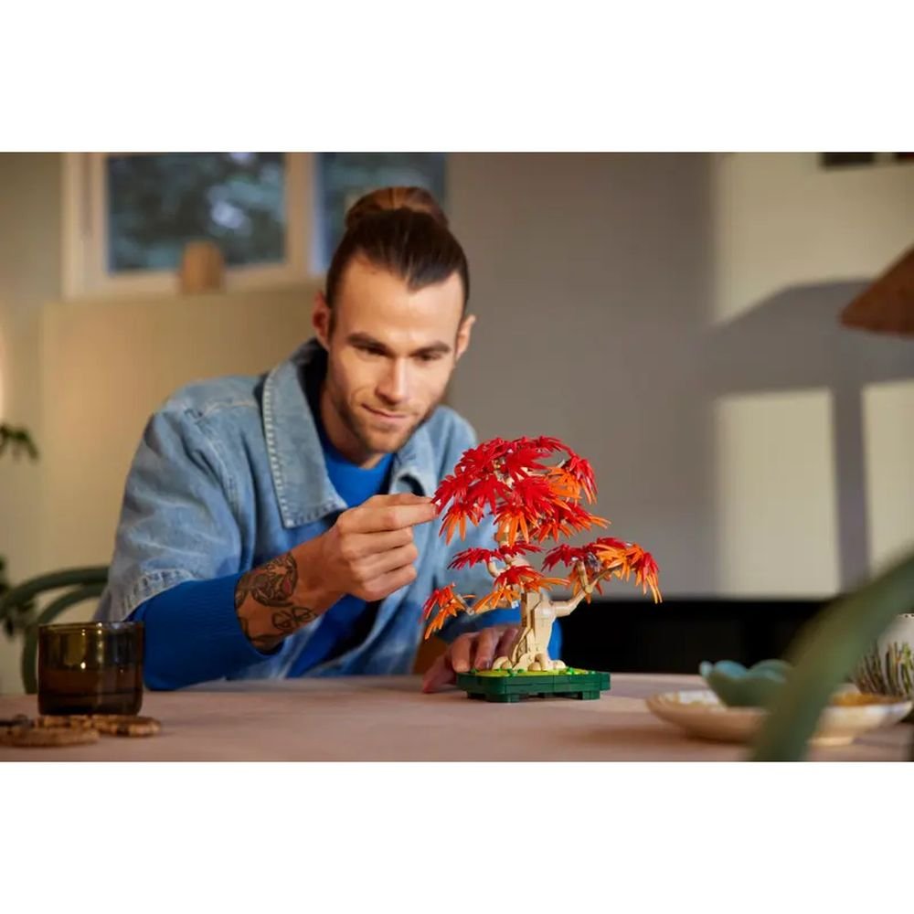 LEGO Bonsái de Arce Rojo Japonés Botanicals