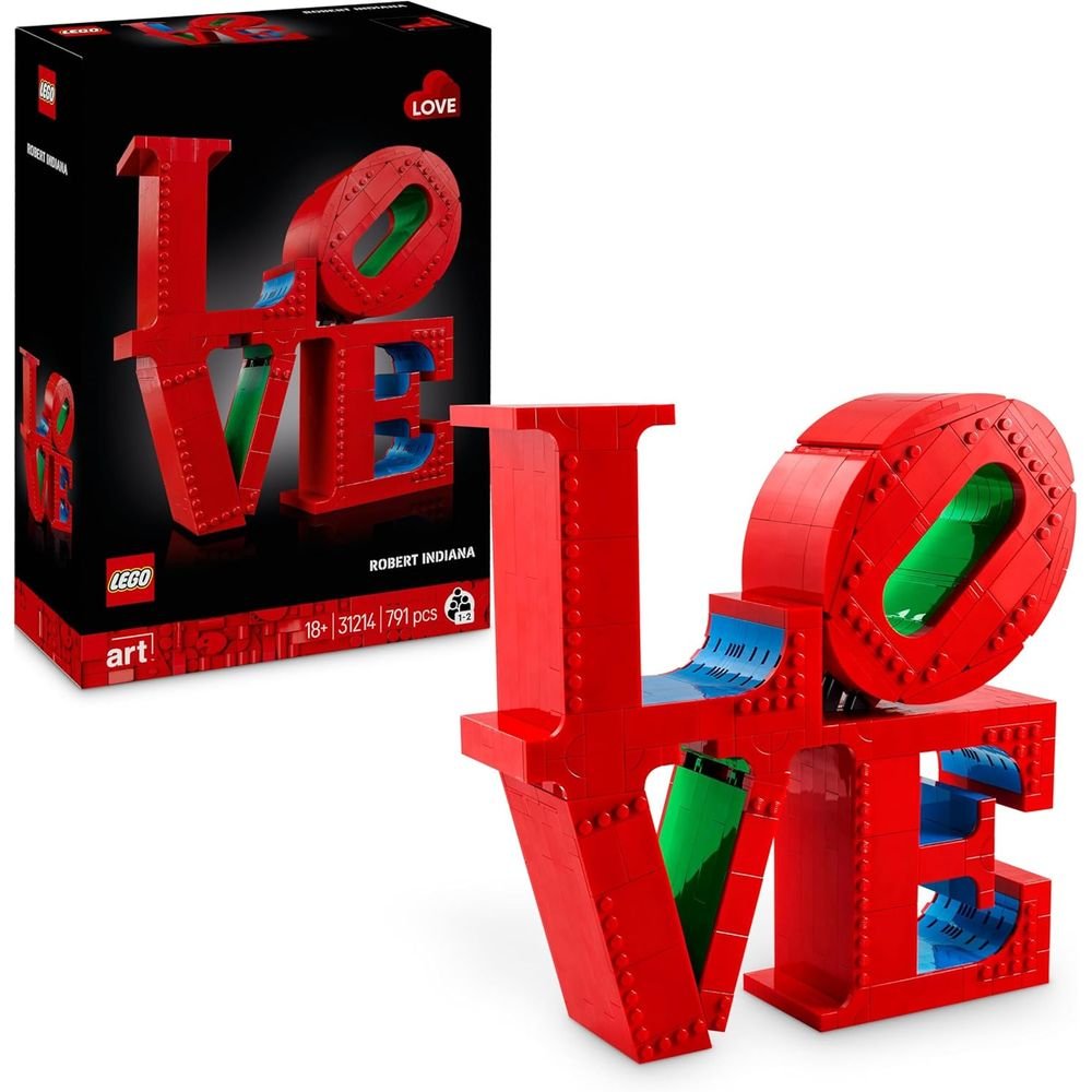 Lego Love LEGO Art Juguete de construcción para adultos y coleccionistas Imagen principal del producto