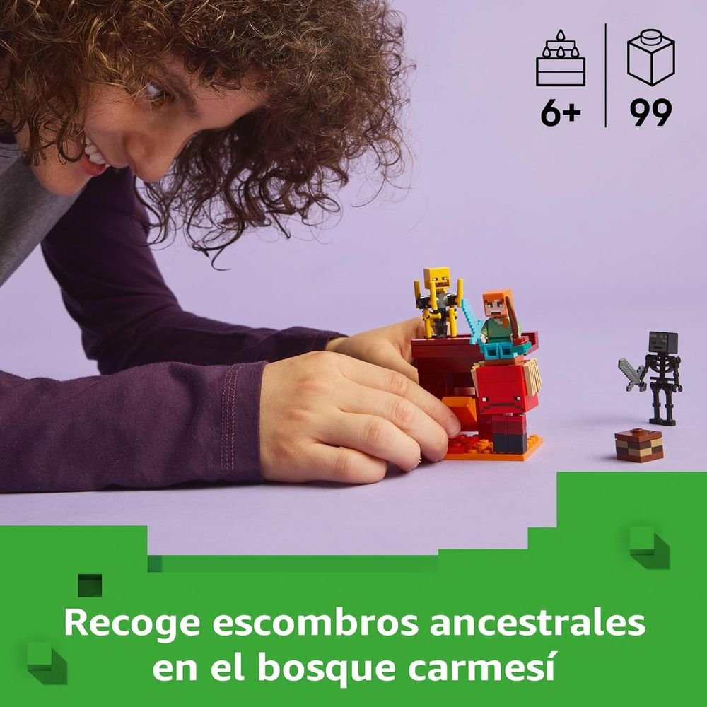 LEGO Minecraft La Batalla de Lava del Inframundo