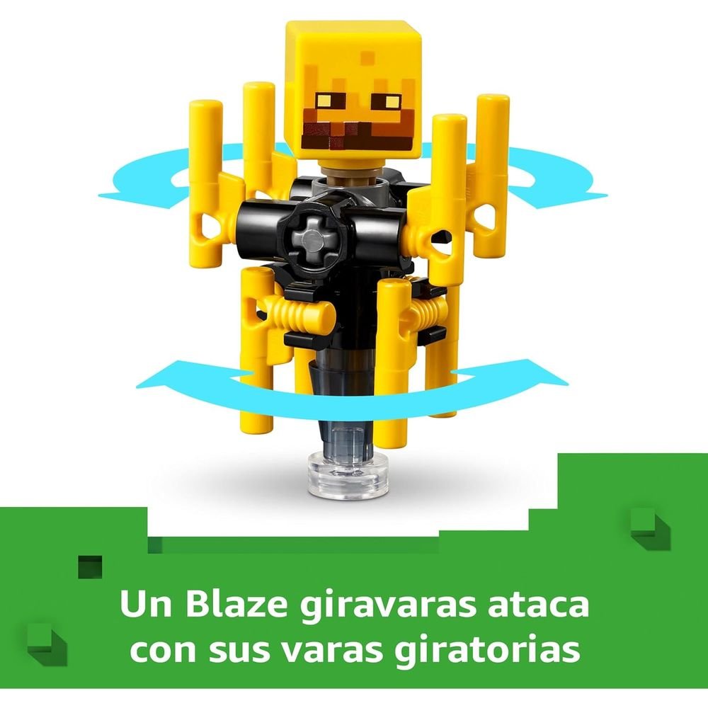 LEGO Minecraft La Batalla de Lava del Inframundo