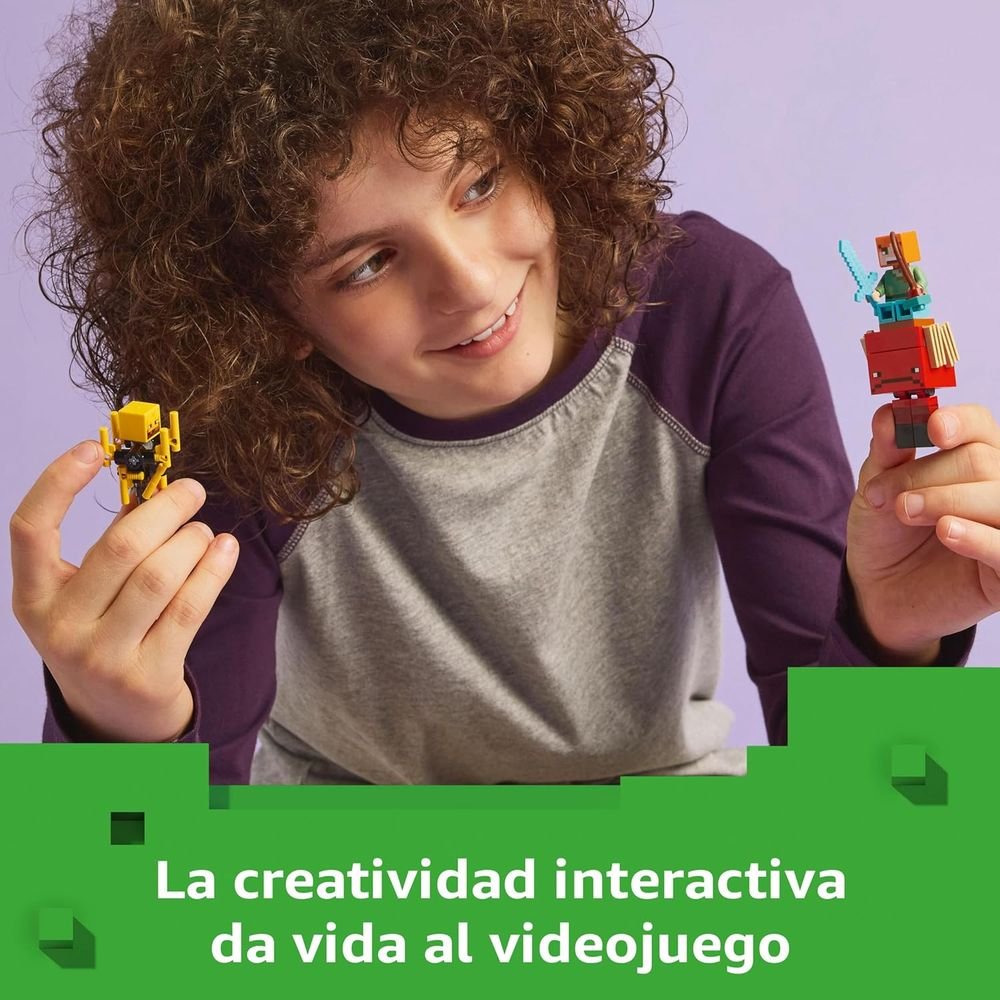 LEGO Minecraft La Batalla de Lava del Inframundo