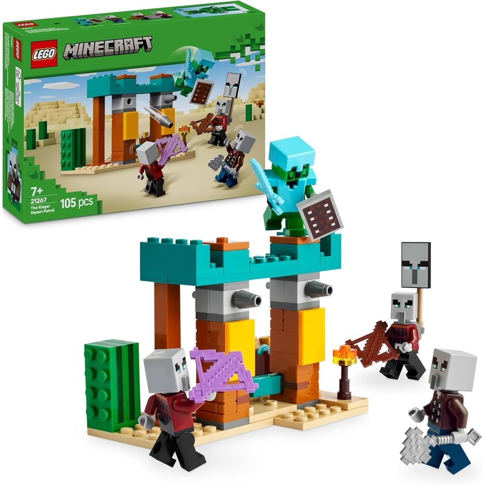 Lego la Patrulla del Desierto de los Maldeanos LEGO Minecraft Juguete