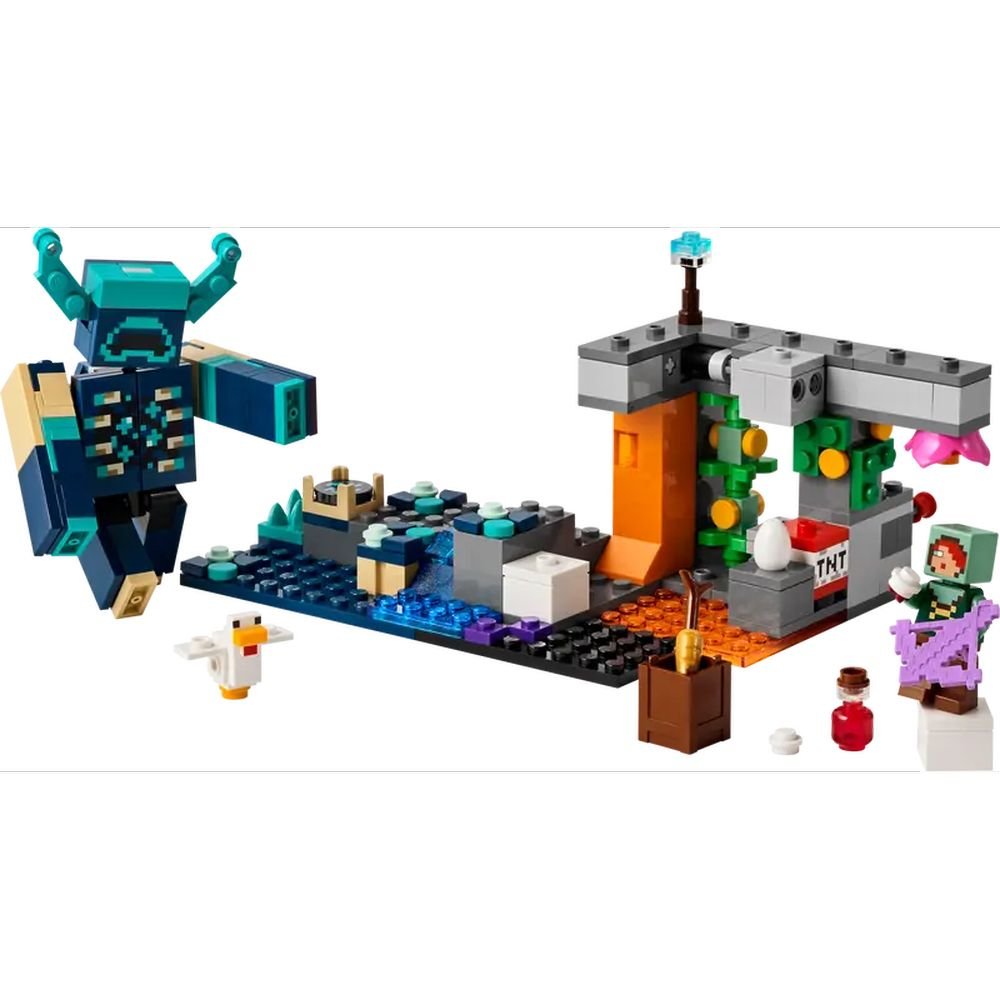 LEGO EL ENCUENTRO CON EL CUSTODIO | LEGO MINECRAFT | 1 UNIDAD | 5702017815480 Imagen principal del producto