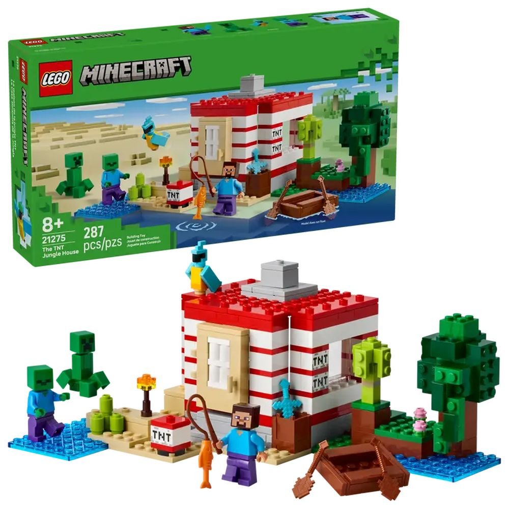 Lego la Casa dinamita de la Selva Lego Minecraft Juguete Imagen principal del producto