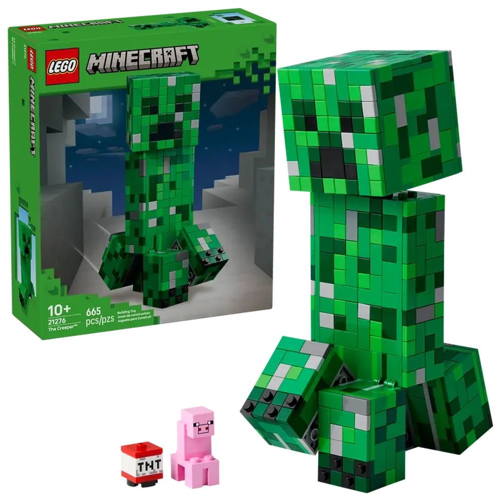 Lego el Creeper Minecraft