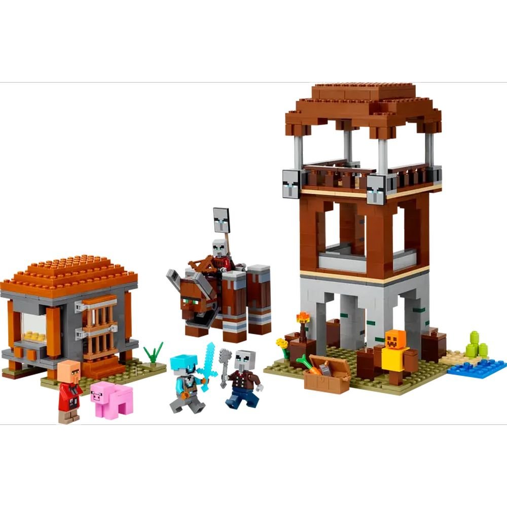 LEGO Puesto de Avanzada Saqueadores Devastador Minecraft