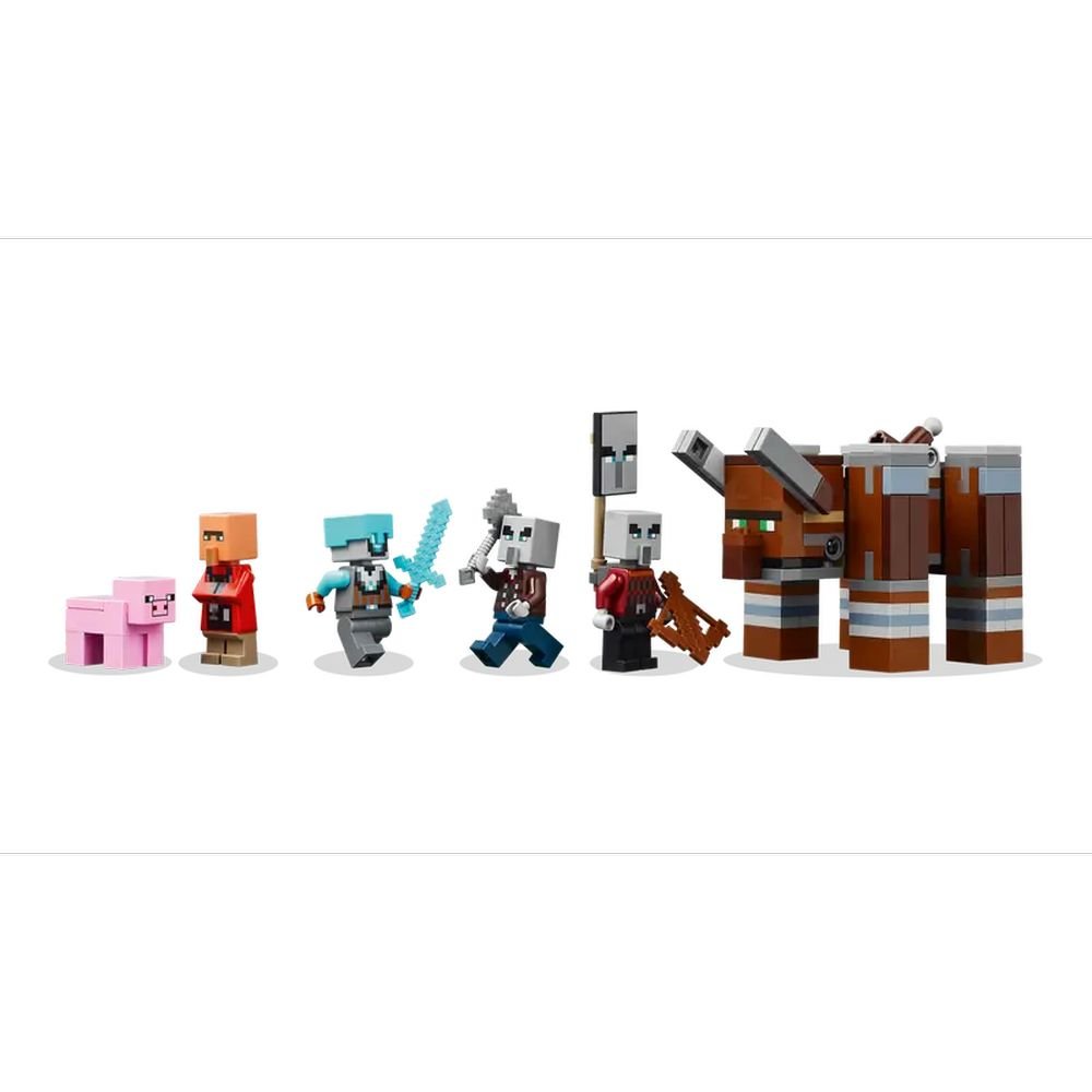 LEGO Puesto de Avanzada Saqueadores Devastador Minecraft