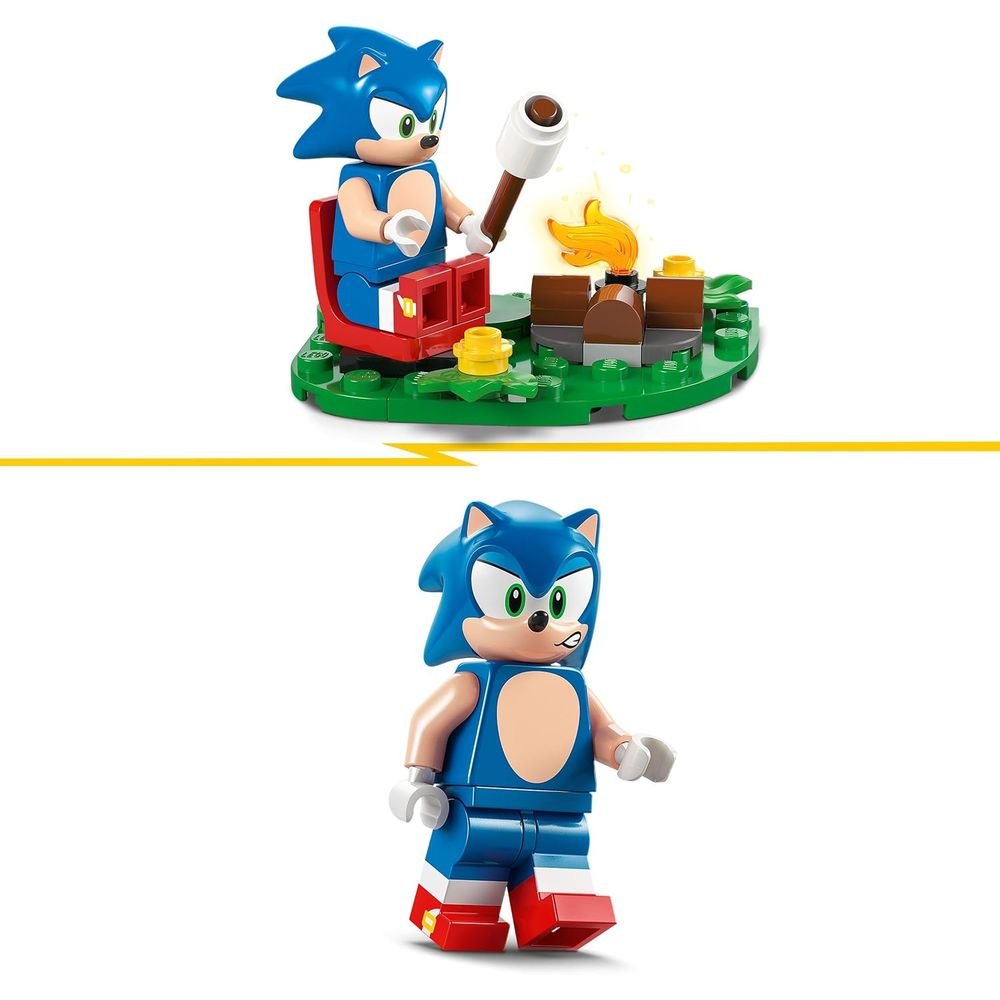 LEGO Batalla de Sonic en la Hoguera - Set 77001
