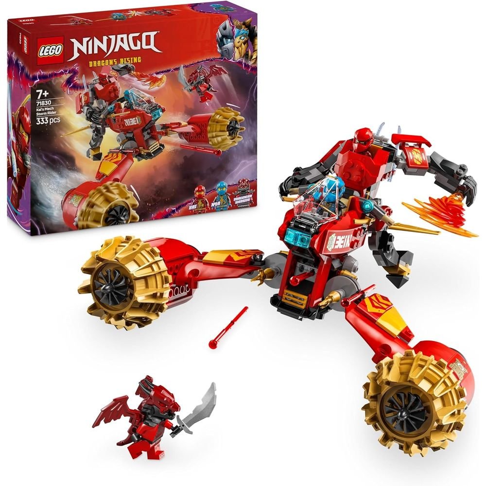 LEGO MOTO-MECA DE LA TORMENTA DE KAI | LEGO NINJAGO | 1 UNIDAD | 5702017815657 Imagen principal del producto