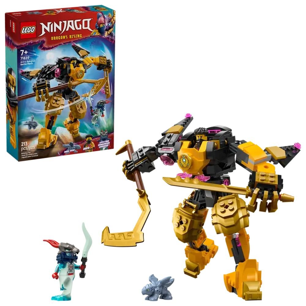 LEGO MECA DE BATALLA SPINJITZU DE ARIN | LEGO NINJAGO | 1 UNIDAD | 5702017815725 Imagen principal del producto