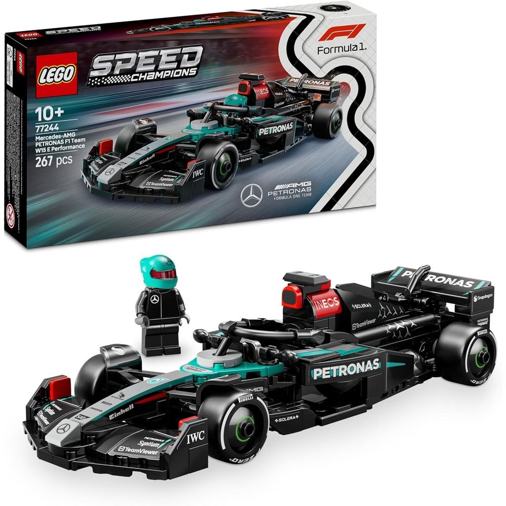 LEGO COCHE DE CARRERAS MERCEDES-AMG F1 W15 | LEGO SPEED CHAMPIONS | 1 UNIDAD | 5702017816111 Imagen principal del producto