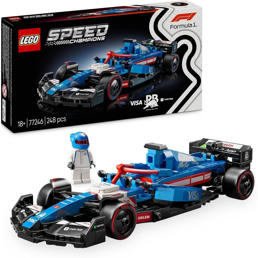 LEGO COCHE DE CARRERAS VISA CASH APP RB VCARB 01 F1 | LEGO SPEED CHAMPIONS | 1 UNIDAD | 5702017816135 Imagen principal del producto