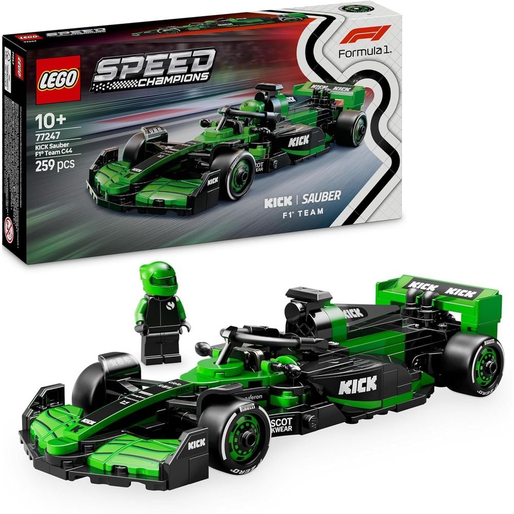 LEGO COCHE DE CARRERAS KICK SAUBER F1 TEAM C44 | LEGO SPEED CHAMPIONS | 1 UNIDAD | 5702017816142