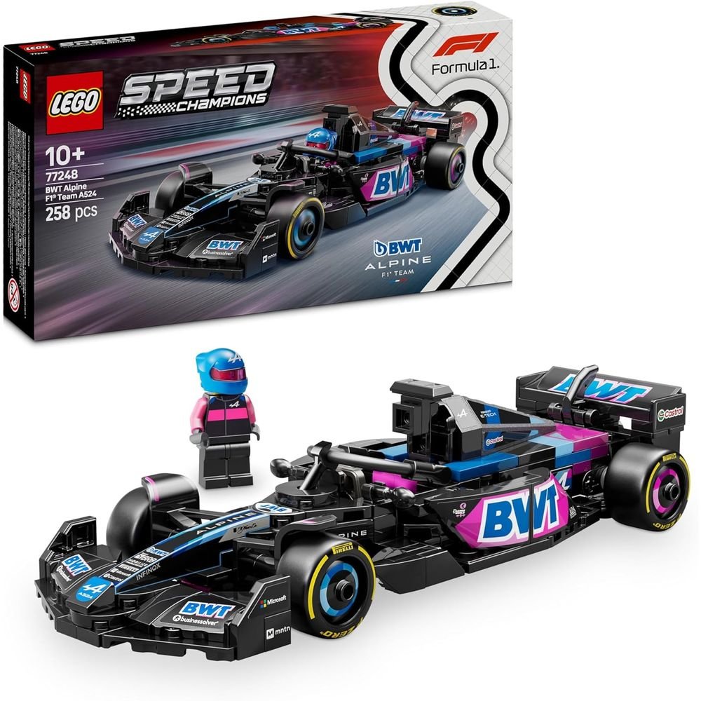 LEGO COCHE DE CARRERAS BWT ALPINE F1 TEAM A524 | LEGO SPEED CHAMPIONS | 1 UNIDAD | 5702017816159 Imagen principal del producto