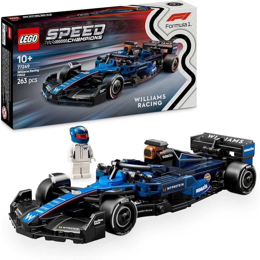LEGO COCHE DE CARRERAS WILLIAMS RACING FW46 F1 | LEGO SPEED CHAMPIONS | 1 UNIDAD | 5702017816166 Imagen principal del producto