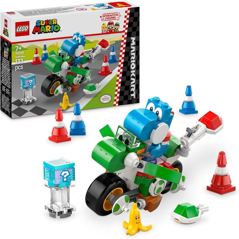 LEGO MARIO KART MOTO YOSHI | LEGO SUPER MARIO | 1 UNIDAD | 5702017816487 Imagen principal del producto