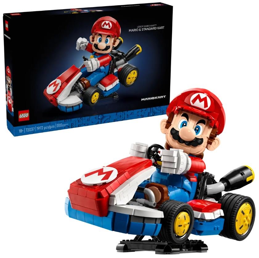 LEGO Mario Kart Mario y Kart estándar
