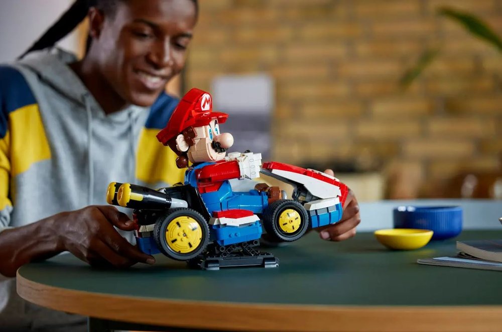 LEGO Mario Kart Mario y Kart estándar