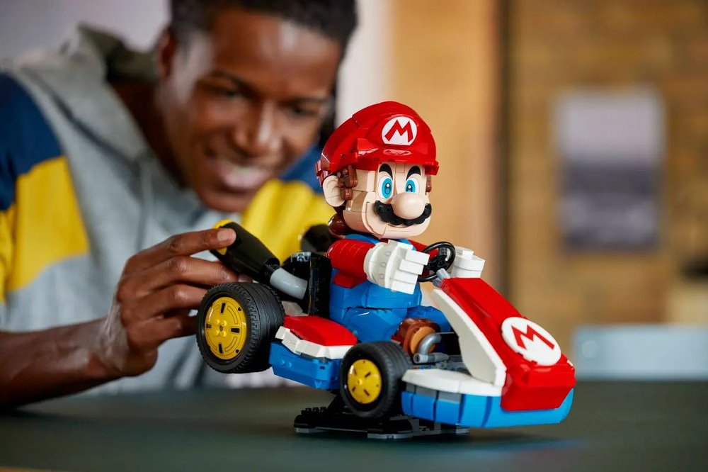 LEGO Mario Kart Mario y Kart estándar