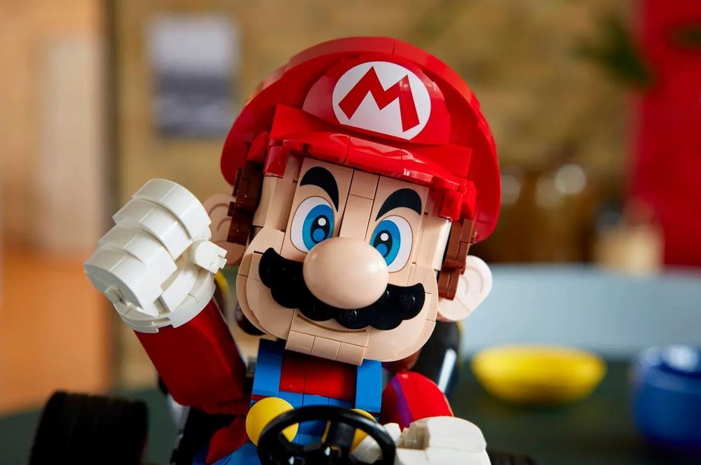LEGO Mario Kart Mario y Kart estándar