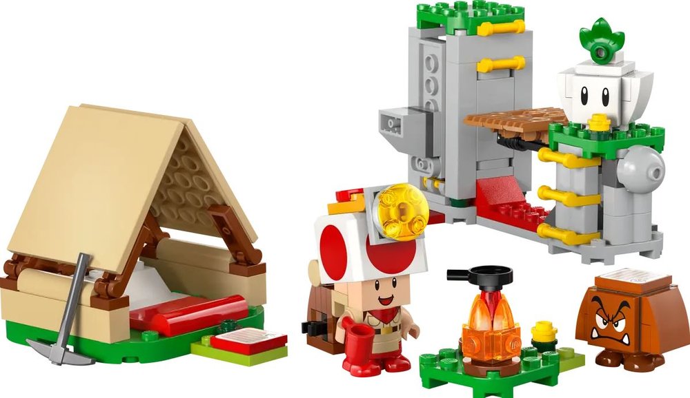 Lego de Acampada con el Capitán Toad LEGO Super Mario Imagen principal del producto