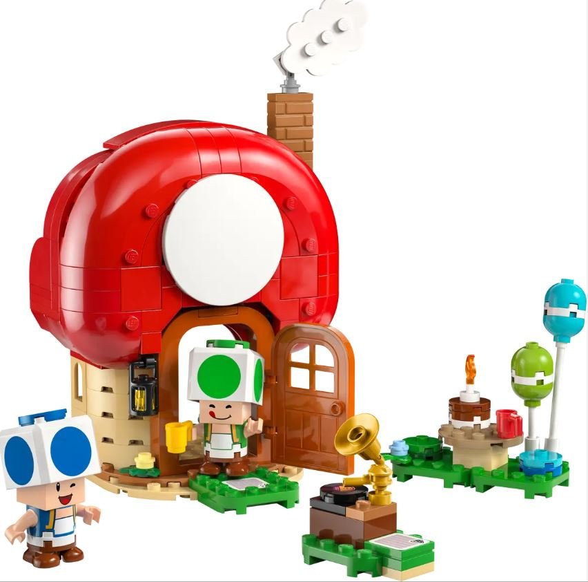 Lego Fiesta en la Casa de Toad LEGO Super Mario Juguete