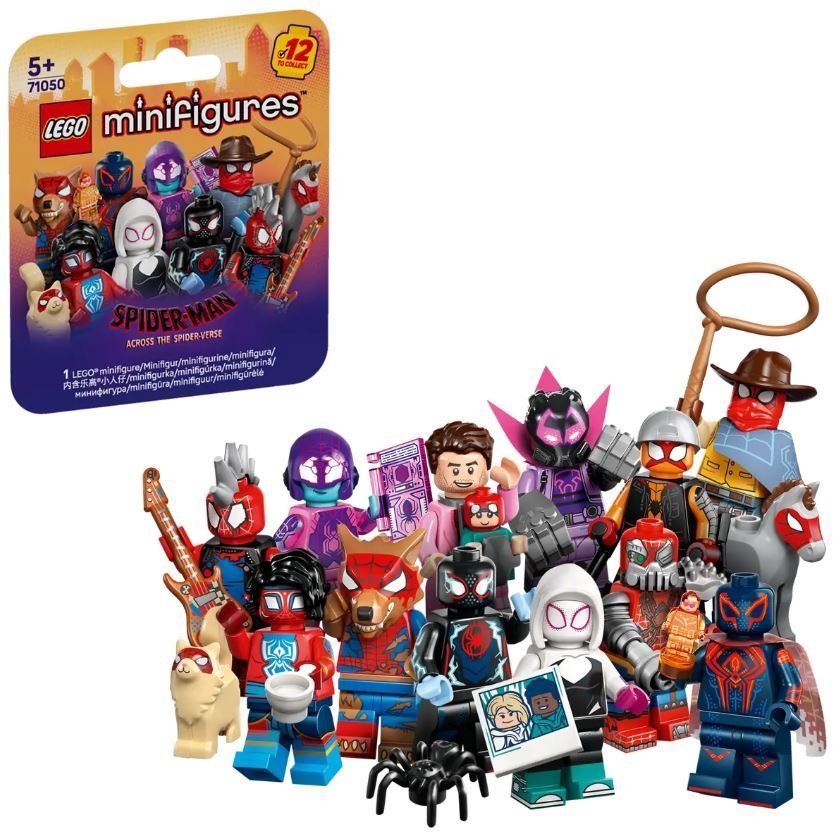 LEGO BOX MINIFIGURES SPIDER-MAN: CRUZANDO EL MULTIVERSO | LEGO,S,A, | 1 UNIDAD | 5702017816692