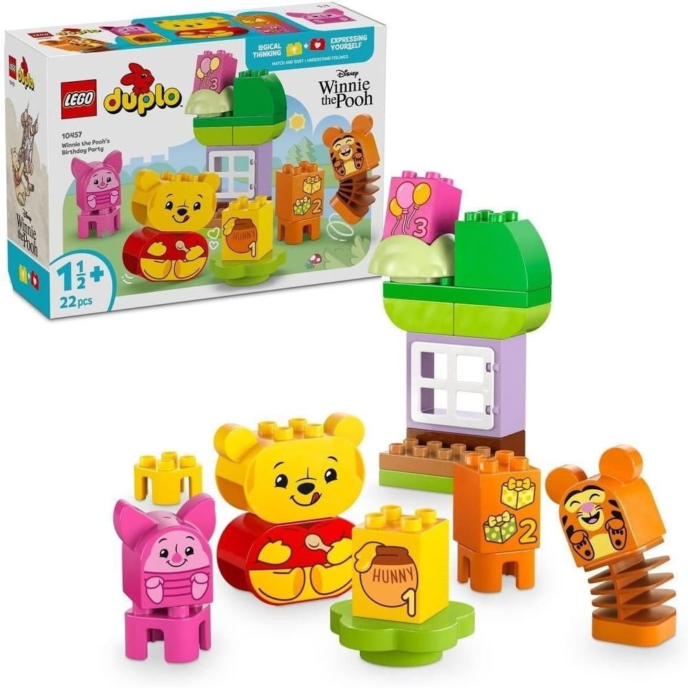LEGO FIESTA DE CUMPLEAÑOS DE WINNIE THE POOH | LEGO DUPLO | 1 UNIDAD | 5702017816722 Imagen principal del producto