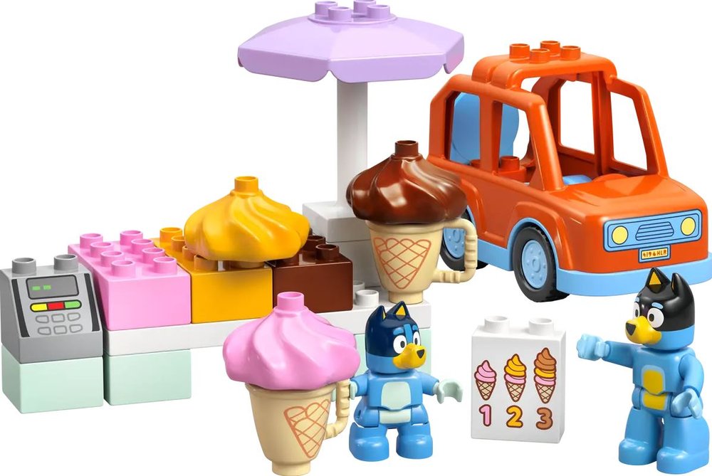 LEGO EXCURSION A LA HELADERIA CON BLUEY | LEGO DUPLO | 1 UNIDAD | 5702017816739 Imagen principal del producto