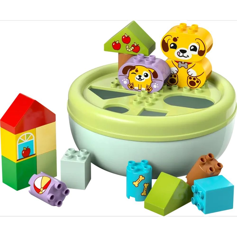 LEGO CLASIFICADOR DE FORMAS CASA DE LOS PERRITOS | LEGO DUPLO | 1 UNIDAD | 5702017816784 Imagen principal del producto