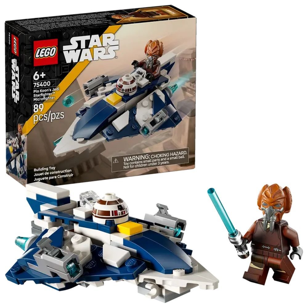 LEGO Microfighter Caza Estelar Jedi de Plo Koon 75400