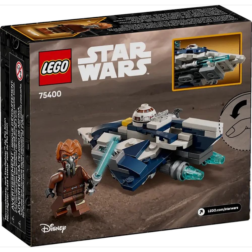LEGO Microfighter Caza Estelar Jedi de Plo Koon 75400