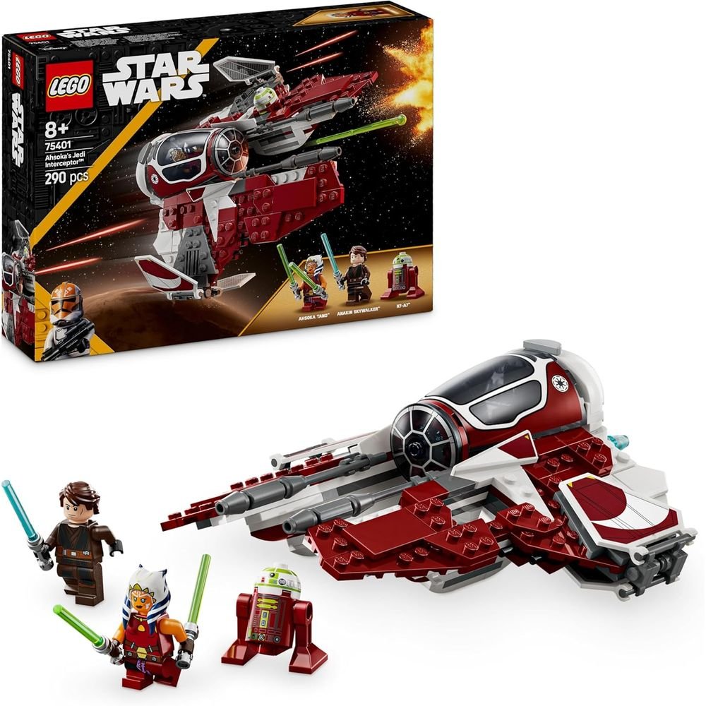LEGO INTERCEPTOR JEDI DE AHSOKA | LEGO STAR WARS TM | 1 UNIDAD | 5702017817453 Imagen principal del producto