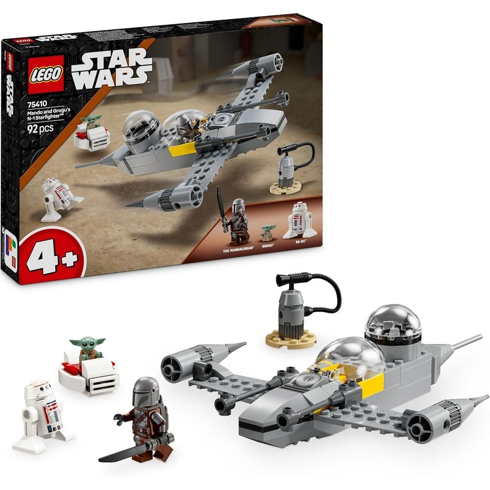 LEGO CAZA ESTELAR N-1 DE MANDO Y GROGU | LEGO STAR WARS TM | 1 UNIDAD | 5702017817606 Imagen principal del producto