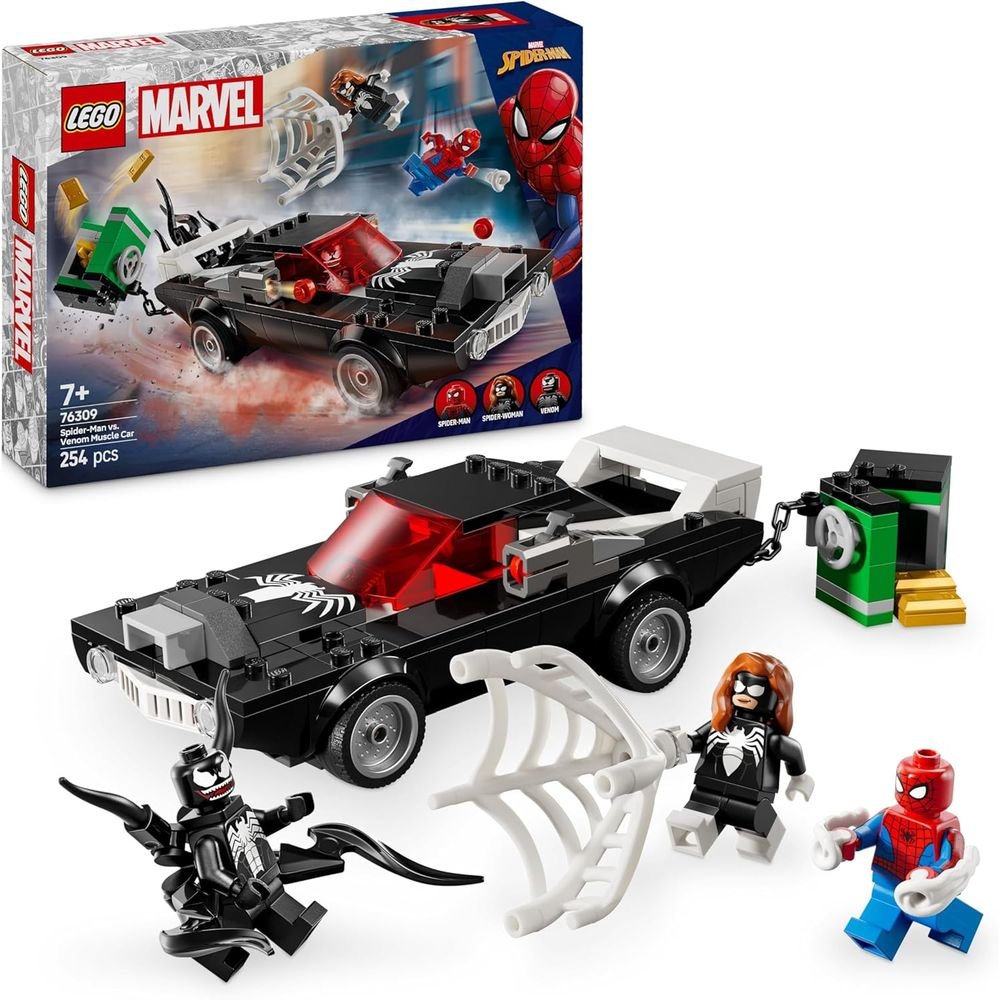 LEGO SPIDER-MAN VS, COCHE BRUTAL DE VENOM | LEGO SUPER HEROES | 1 UNIDAD | 5702017817828 Imagen principal del producto