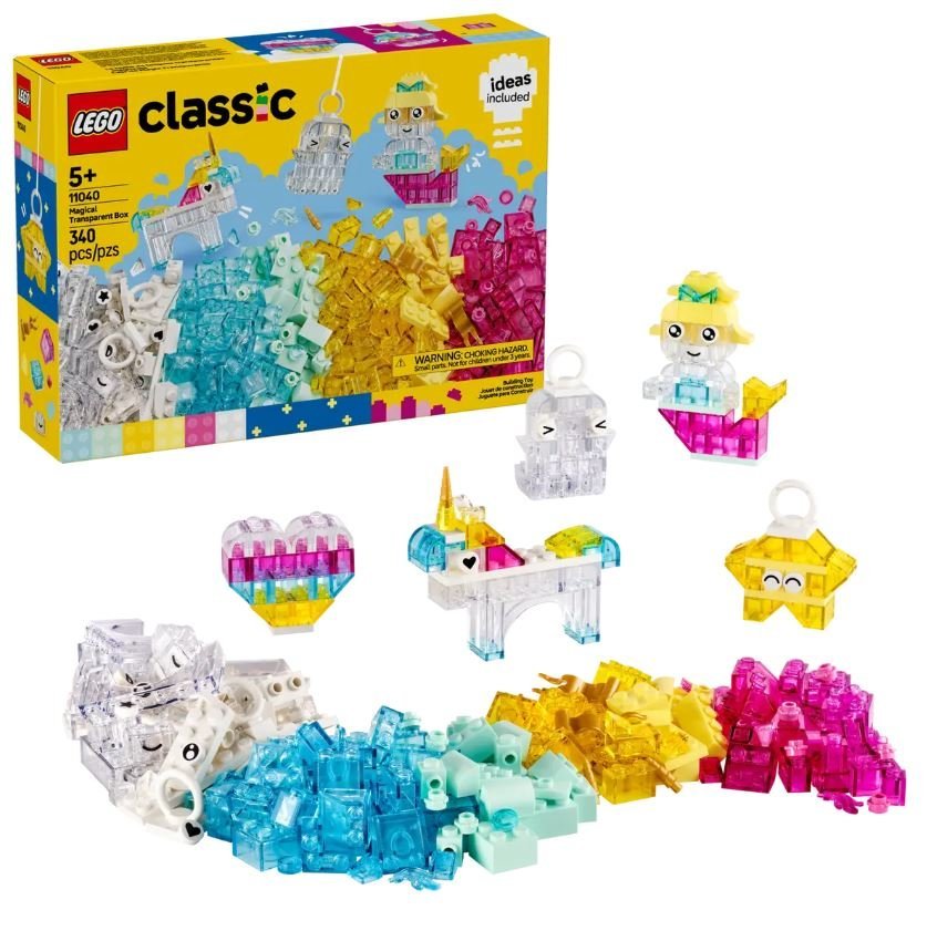 Lego Caja de Magia Transparente 340 piezas