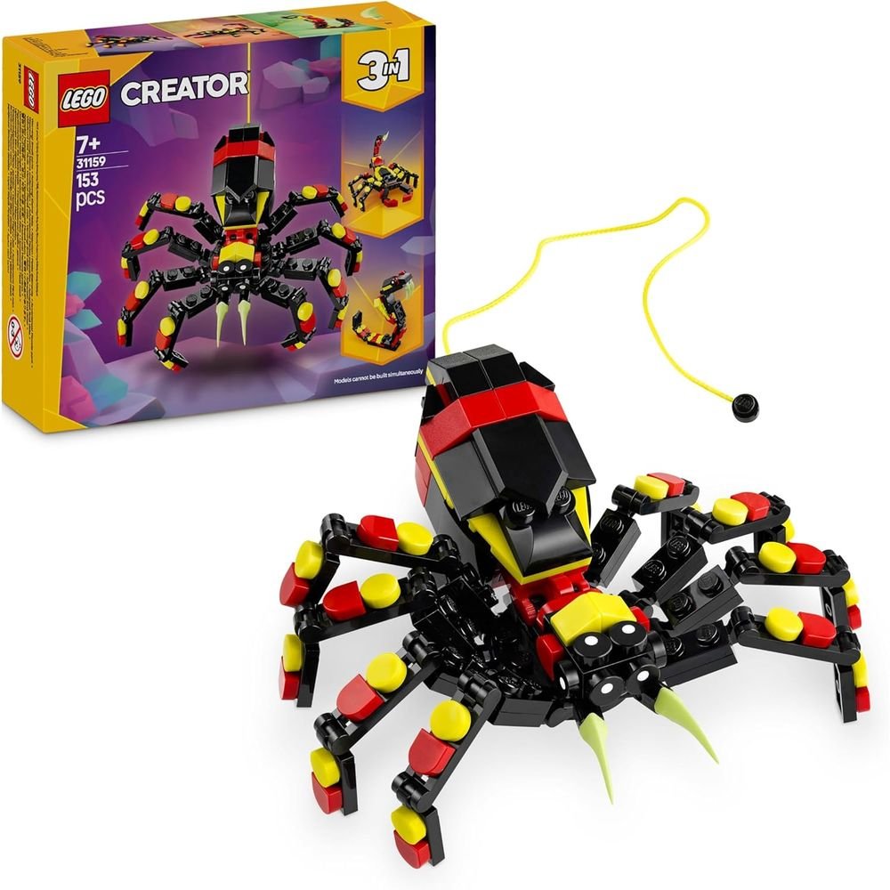 LEGO FAUNA SALVAJE ARAÑA MISTERIOSA | LEGO CREATOR | 1 UNIDAD | 5702017822242 Imagen principal del producto