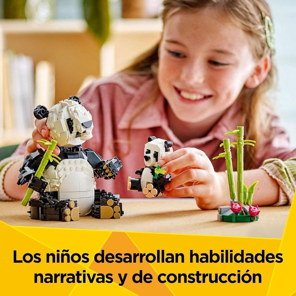 Lego Fauna Salvaje Familia de Pandas 31165