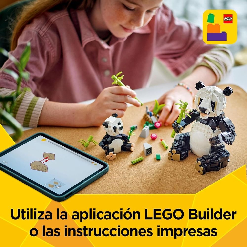 Lego Fauna Salvaje Familia de Pandas 31165