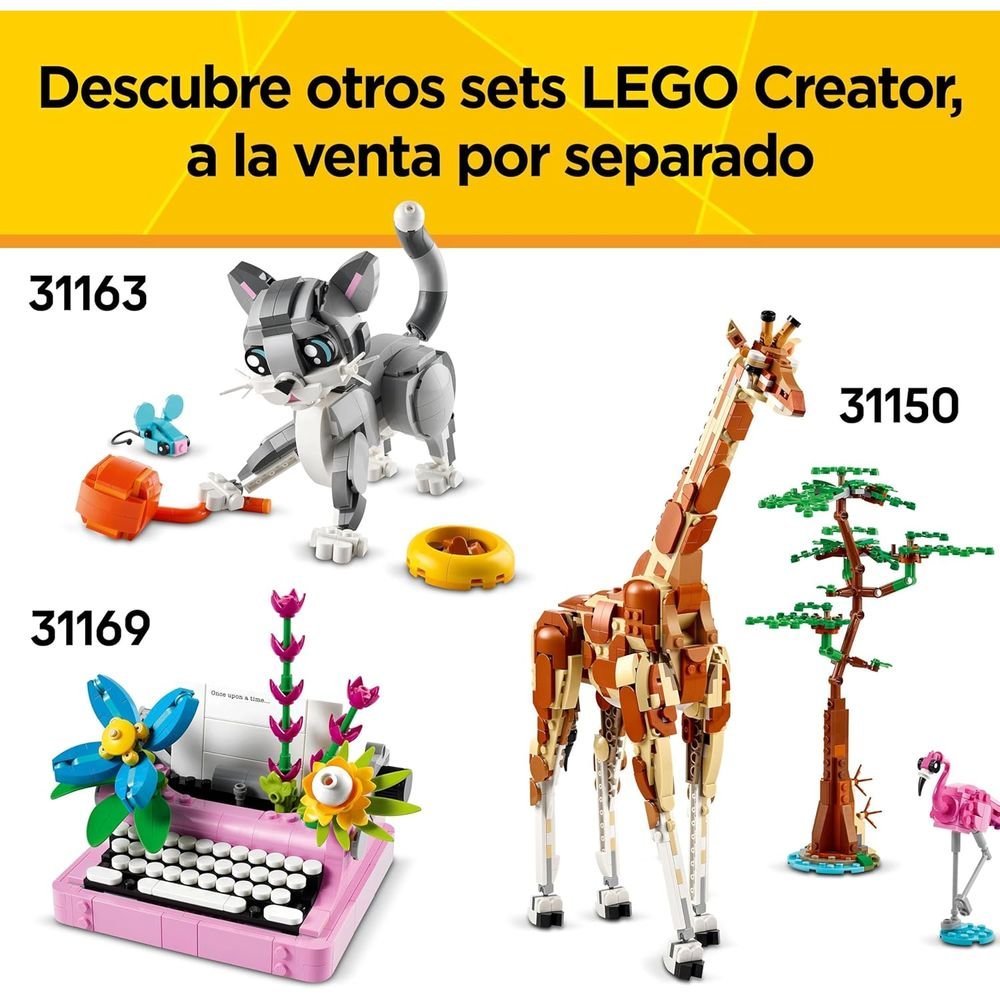 Lego Fauna Salvaje Familia de Pandas 31165