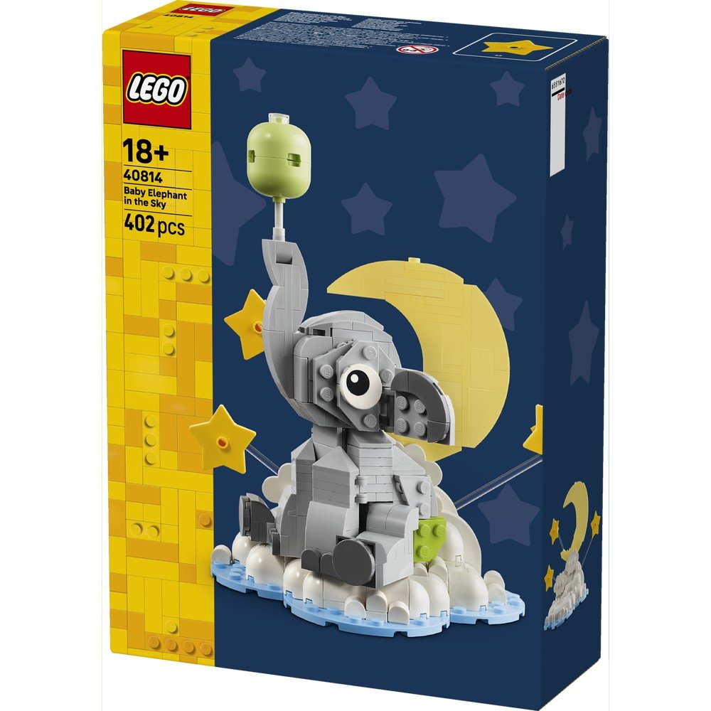Lego Bebé Elefante en el Cielo - Juguete construcción