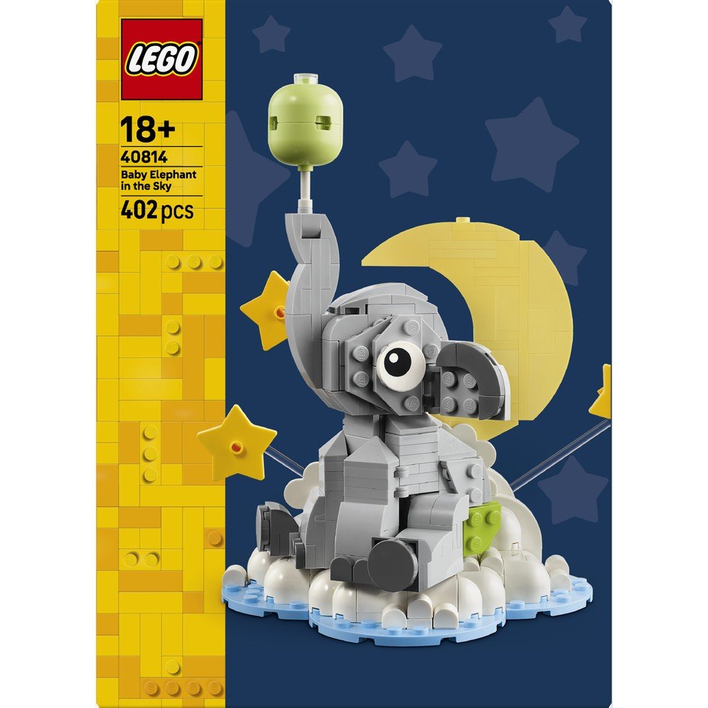Lego Bebé Elefante en el Cielo - Juguete construcción