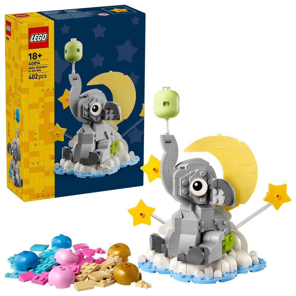 Lego Bebé Elefante en el Cielo - Juguete construcción