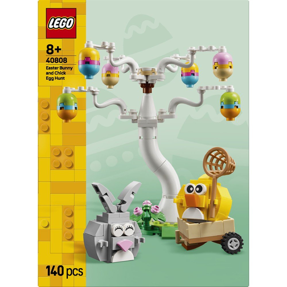 Lego Búsqueda de Huevos de Pascua del Conejo y Pollito