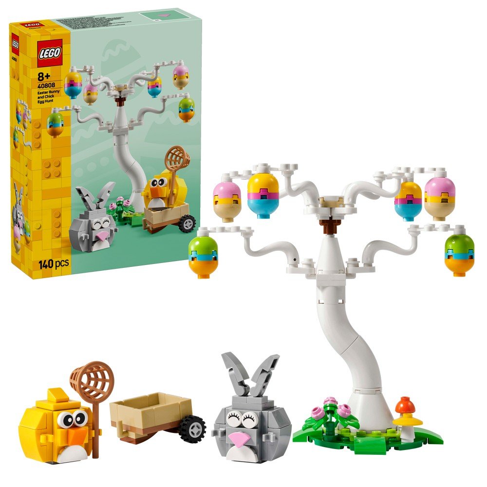Lego Búsqueda de Huevos de Pascua del Conejo y Pollito