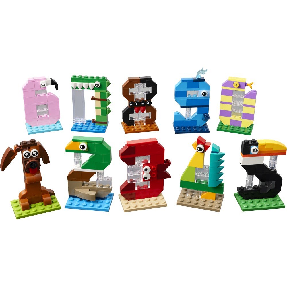 Lego Números de Cumpleaños, set de 281 piezas
