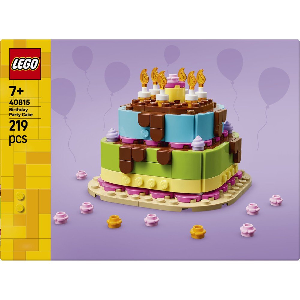 Pastel de Fiesta de Cumpleaños LEGO