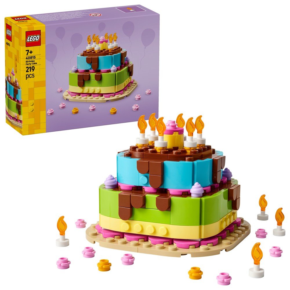 Pastel de Fiesta de Cumpleaños LEGO