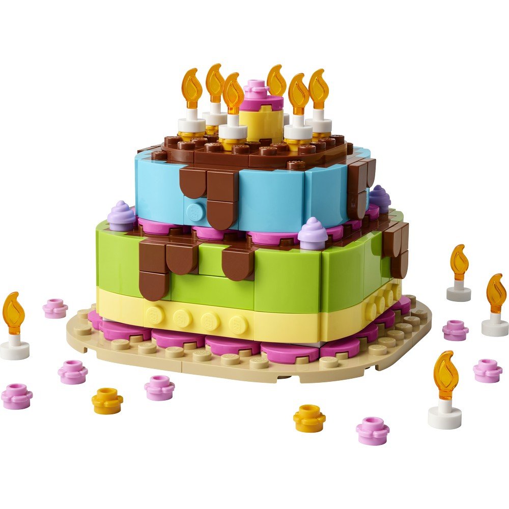 Pastel de Fiesta de Cumpleaños LEGO